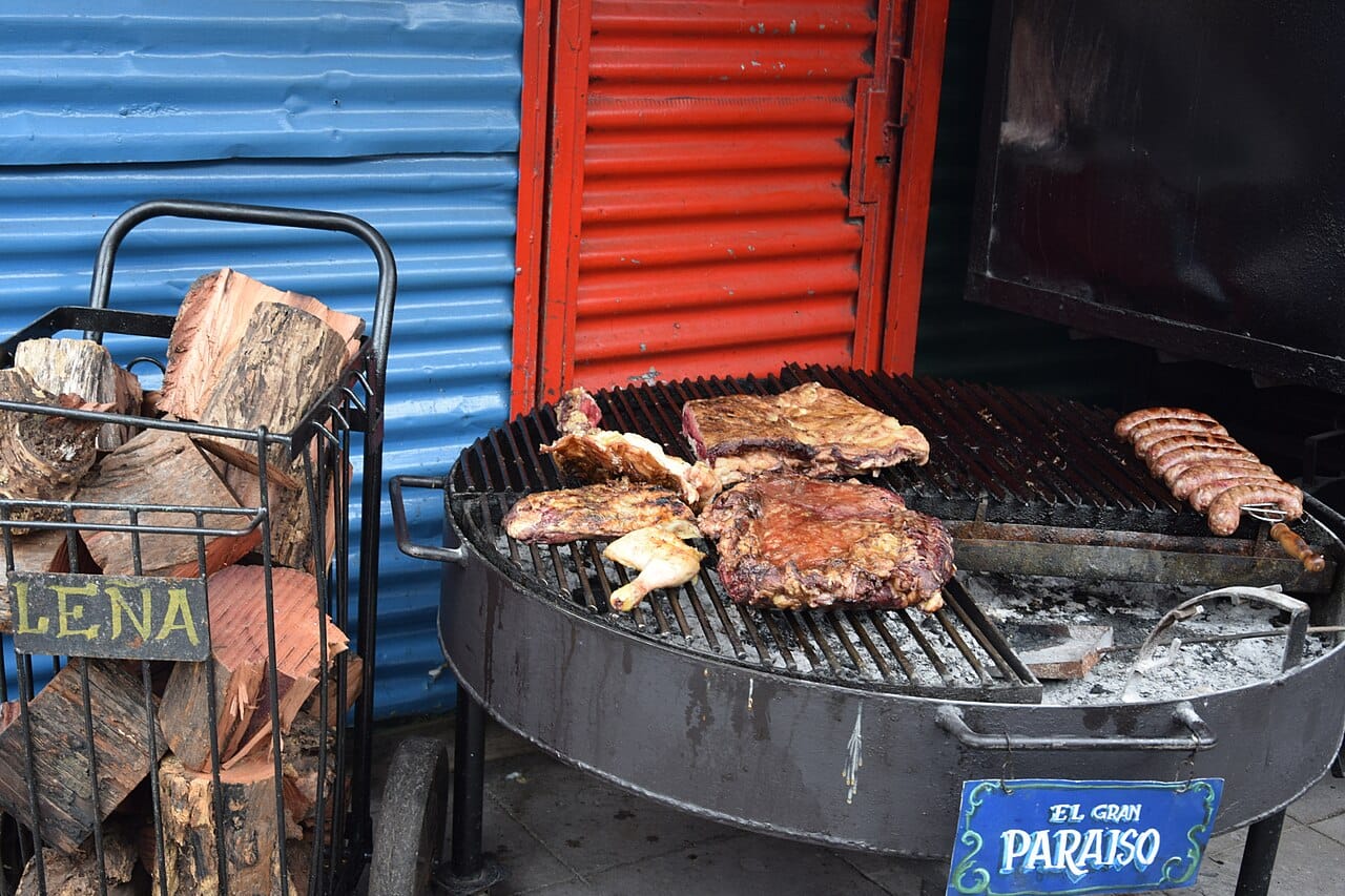 An Argentine steak at a parrilla, Buenos Aires