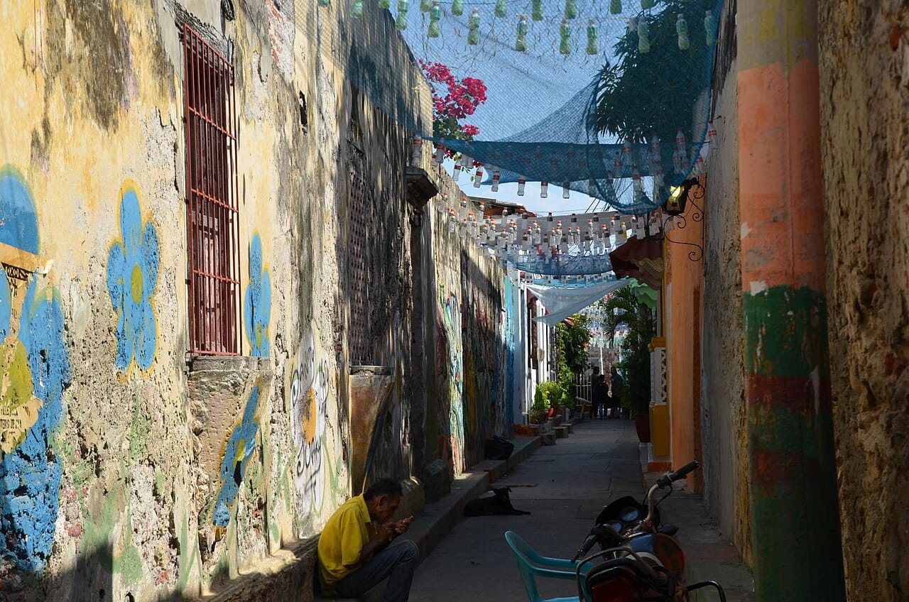 Getsemaní street art, Cartagena