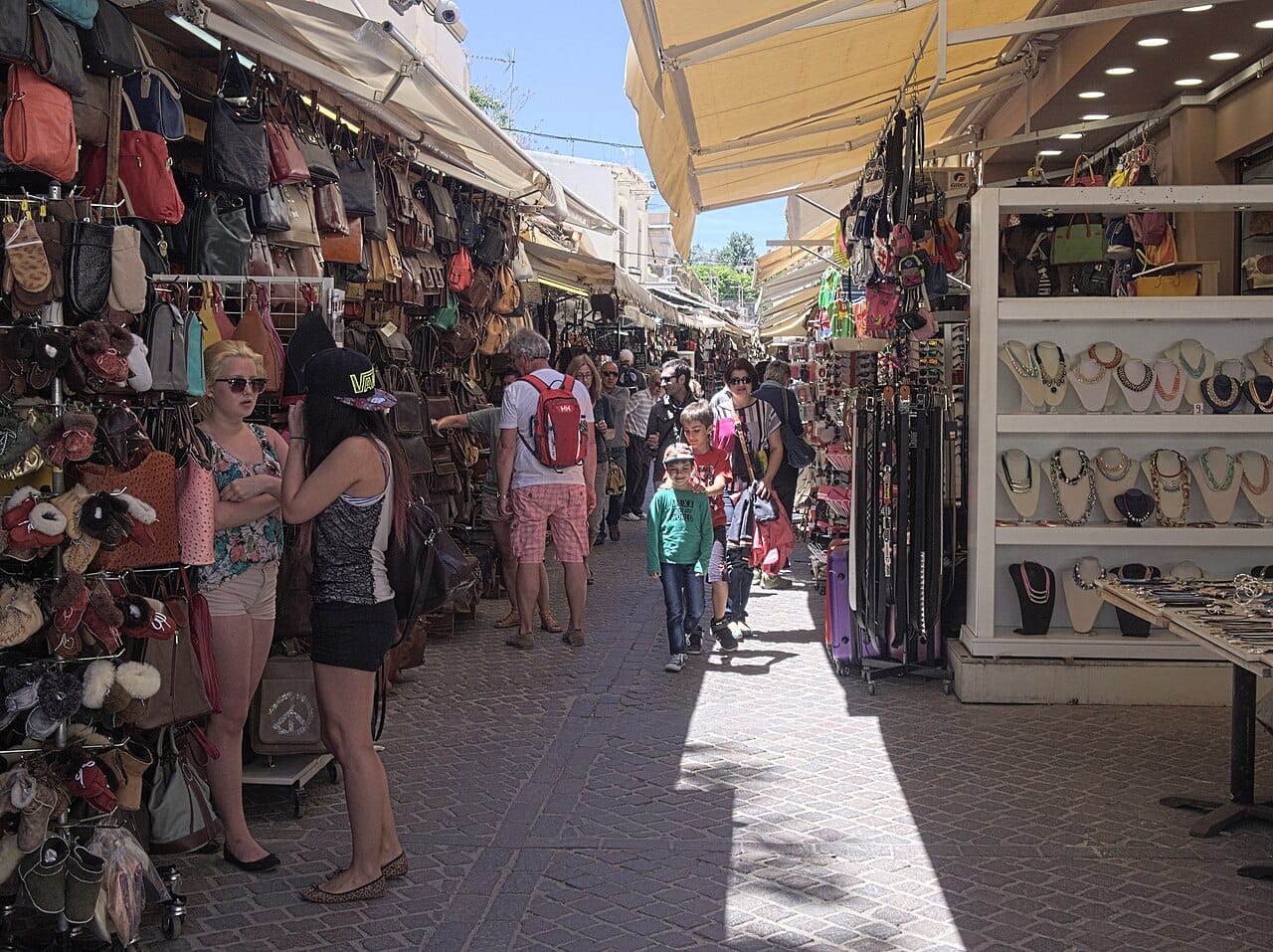 Stivanadika leather street, Chania
