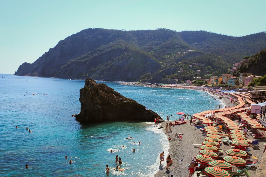 The beach at Monterosso al Mare, Cinque Terre