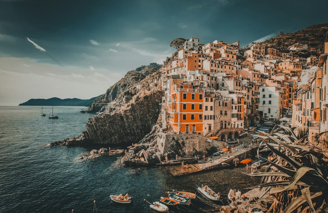 The village of Riomaggiore, Cinque Terre