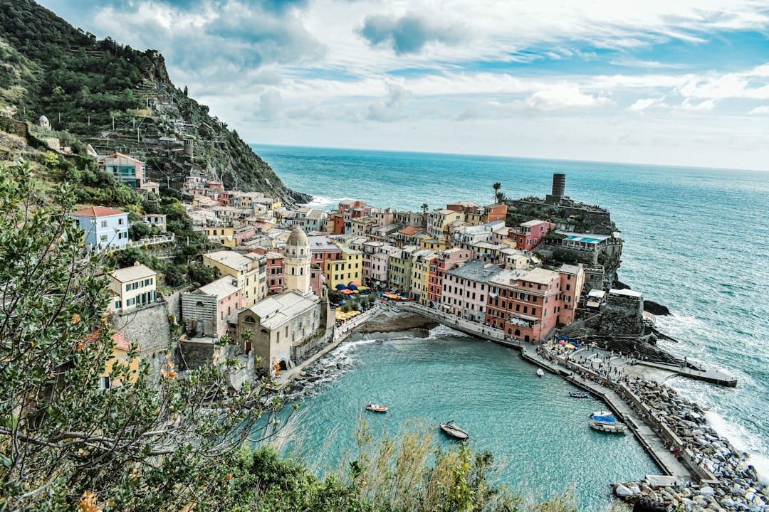 A hilltop view over the Cinque Terre