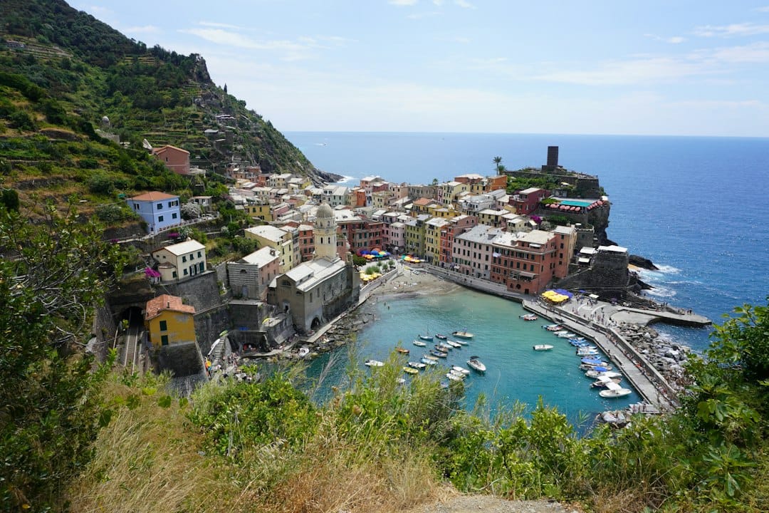 The Doria Castle tower above Vernazza