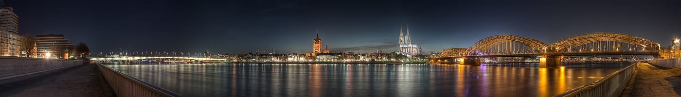 Great St. Martin church in Cologne old town