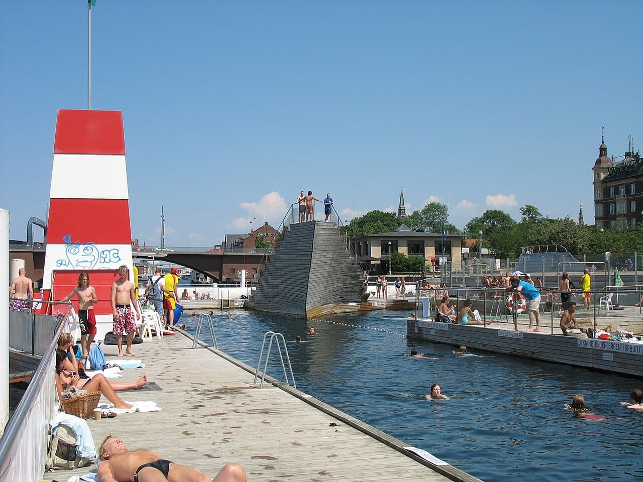 The Islands Brygge harbour bath, Copenhagen