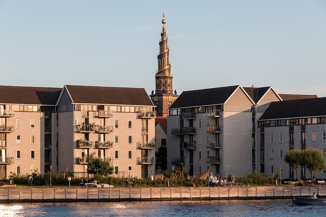 The spiral spire of the Church of Our Saviour, Copenhagen