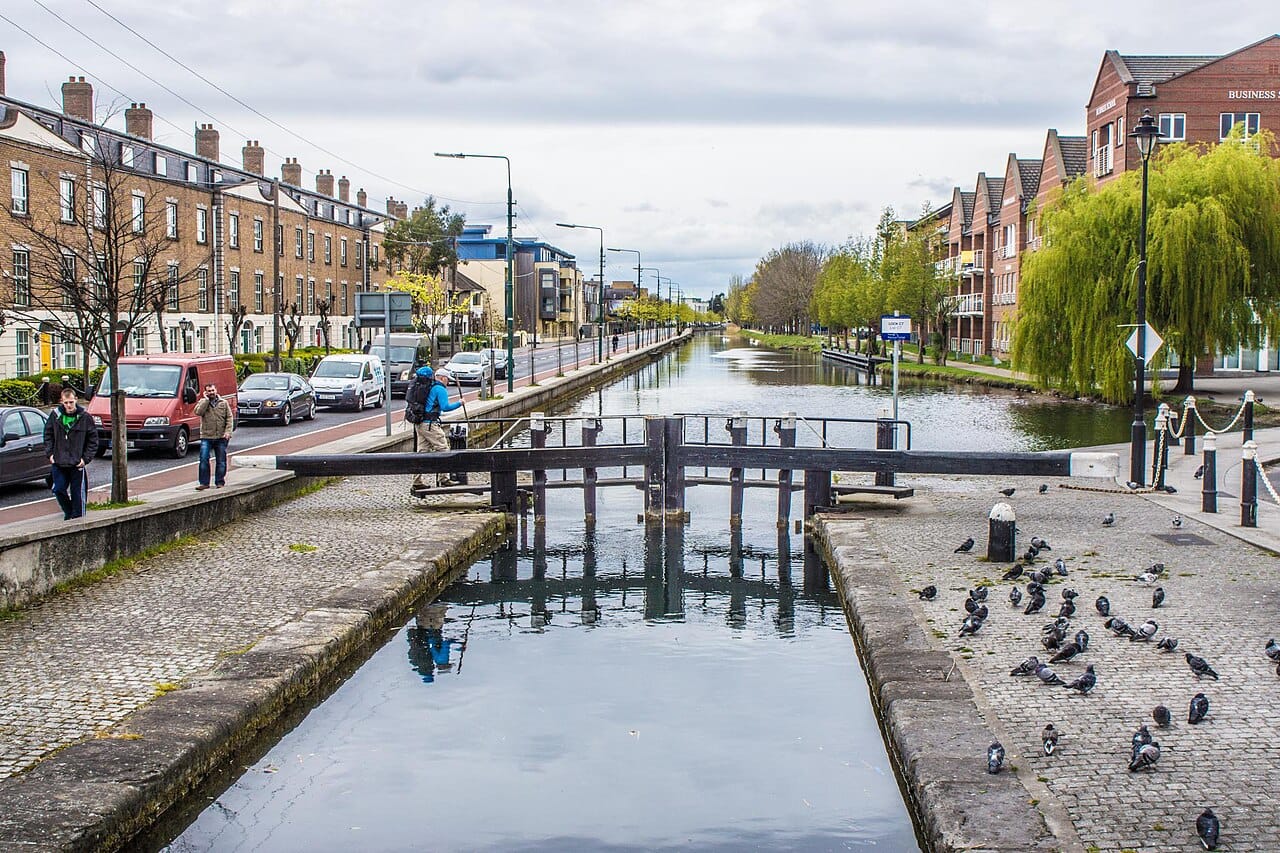 The Grand Canal at Portobello, Dublin