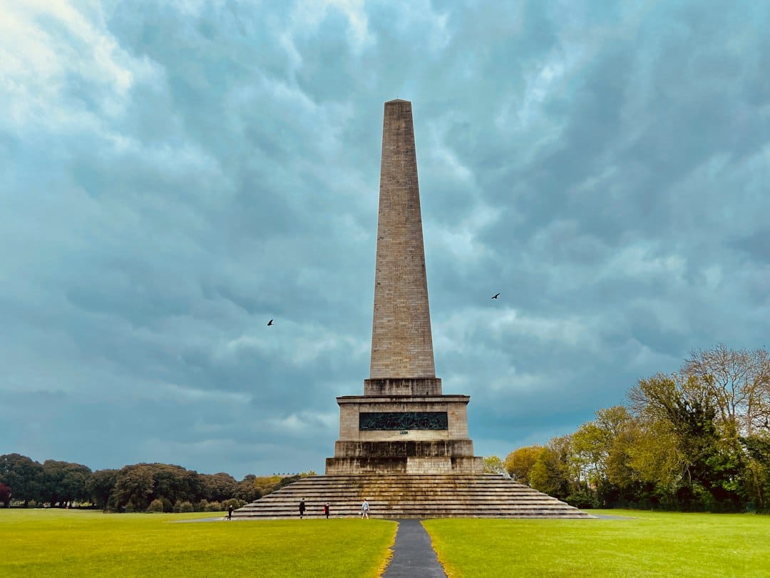 The Wellington Monument obelisk in Phoenix Park, Dublin