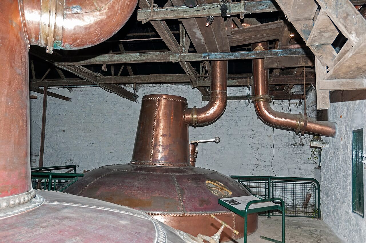 An Irish whiskey distillery in the Liberties, Dublin