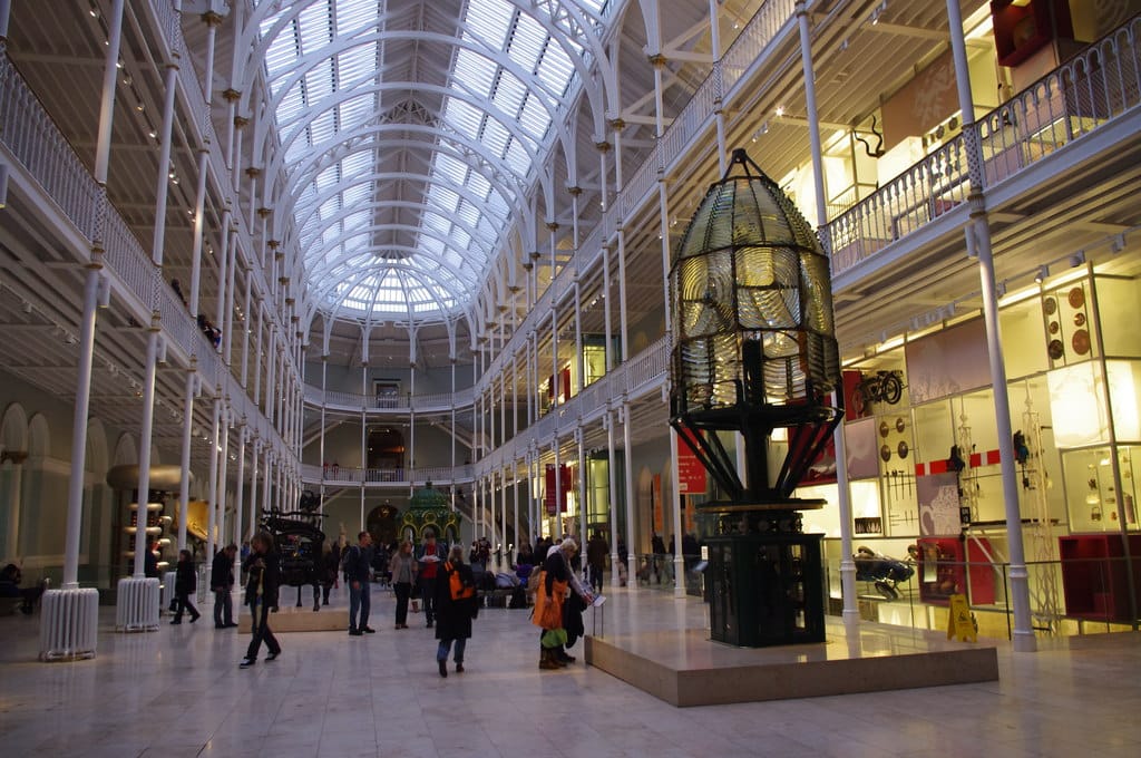 The Grand Gallery of the National Museum of Scotland, Edinburgh