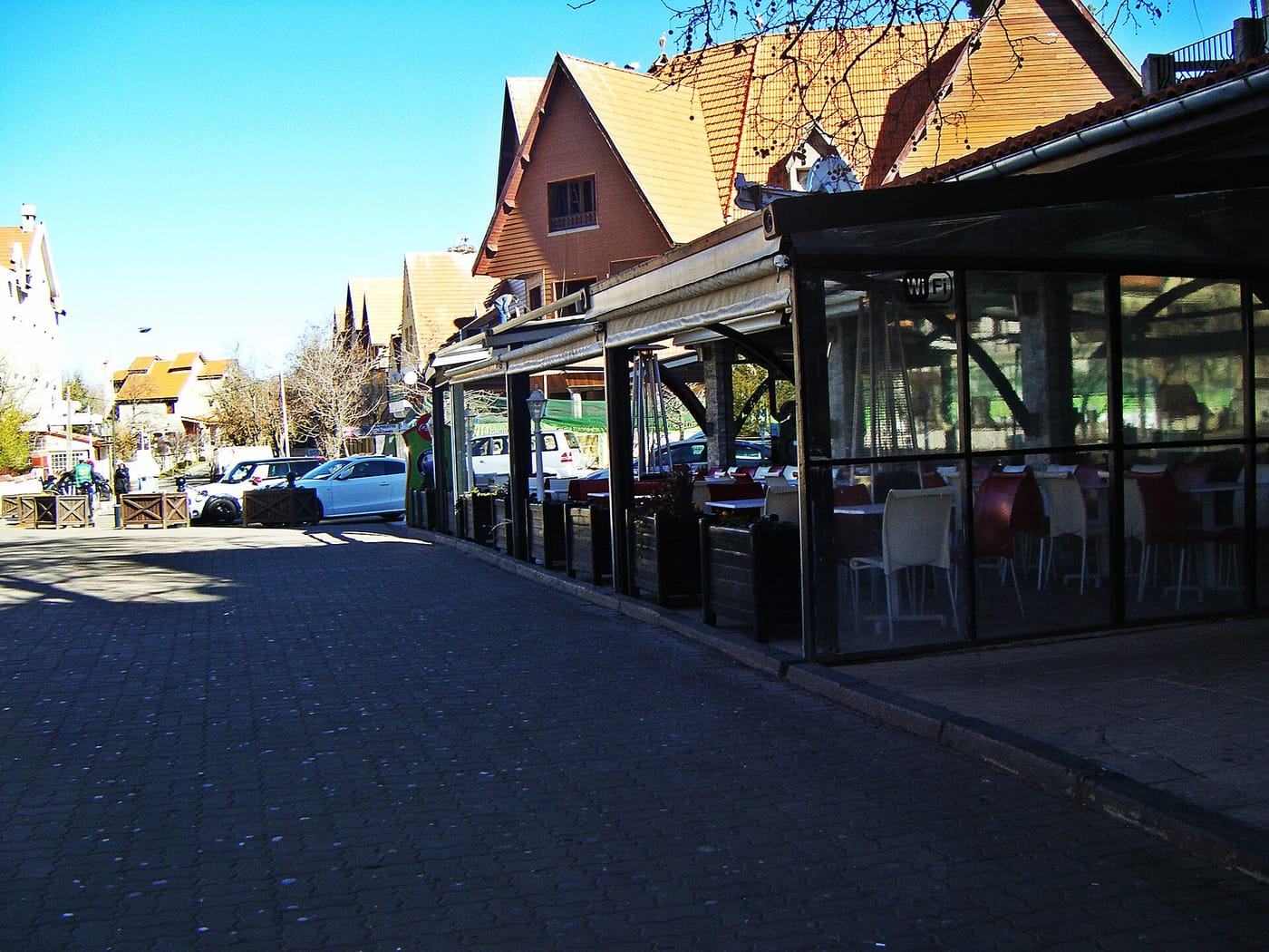 The alpine-style town of Ifrane in the Middle Atlas near Fez