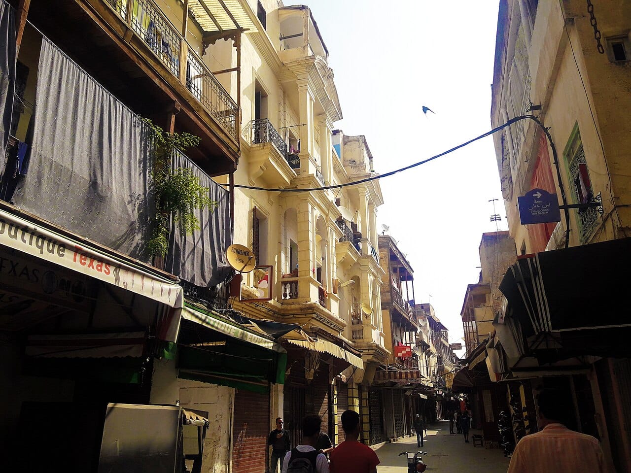 Balconied houses of the Mellah, Fez