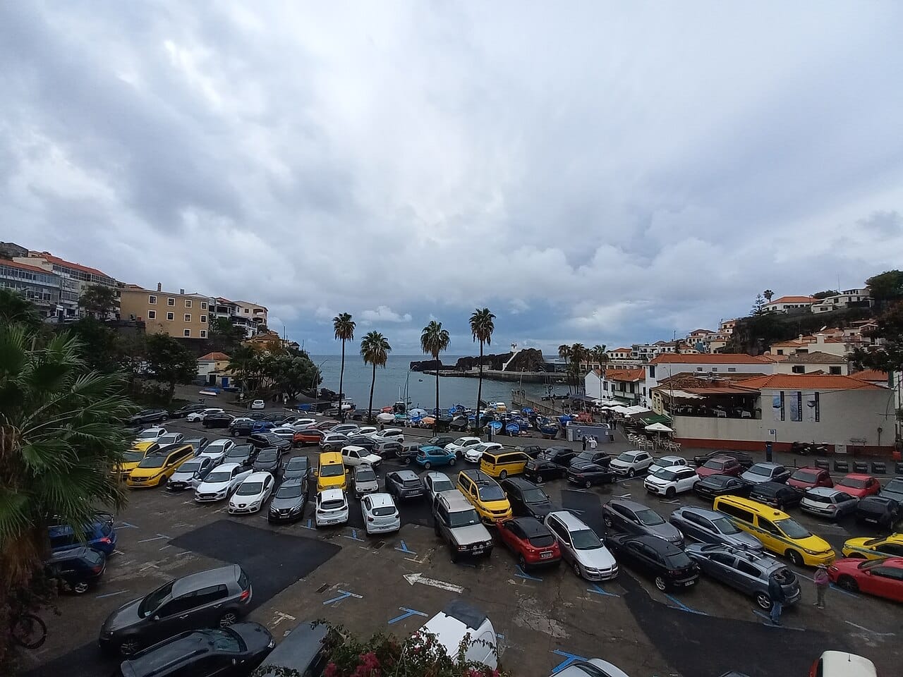 The fishing harbour of Câmara de Lobos, Madeira