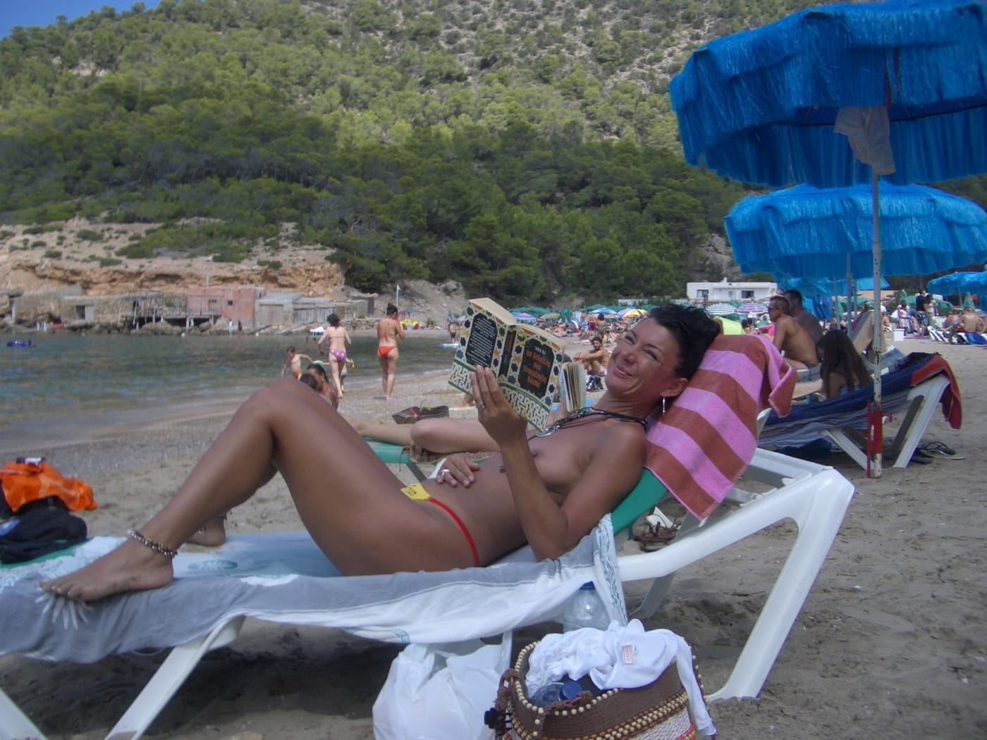 Sunset at Benirràs beach, Ibiza