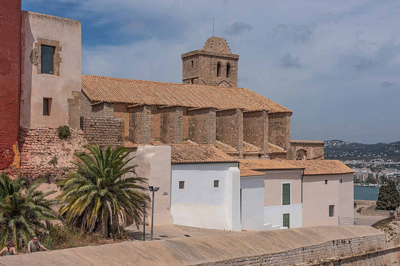 The walled old town of Dalt Vila, Ibiza