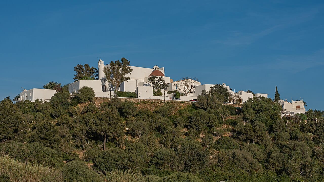 Puig de Missa church above Santa Eulària, Ibiza