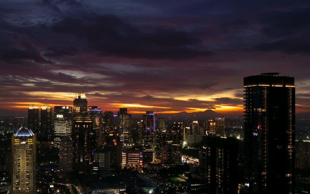 The Kemang café district, Jakarta