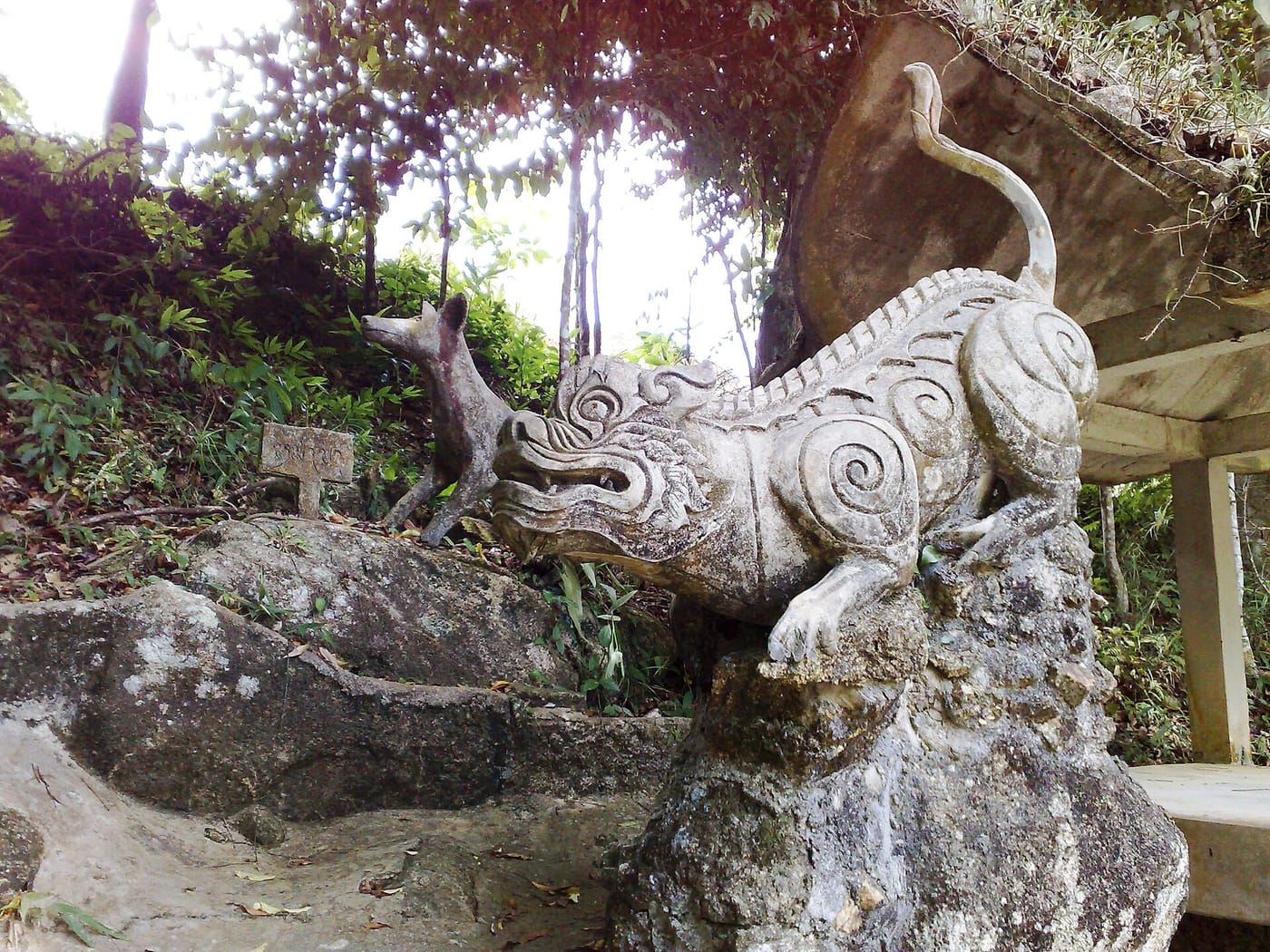 The Secret Buddha Garden in the hills of Koh Samui