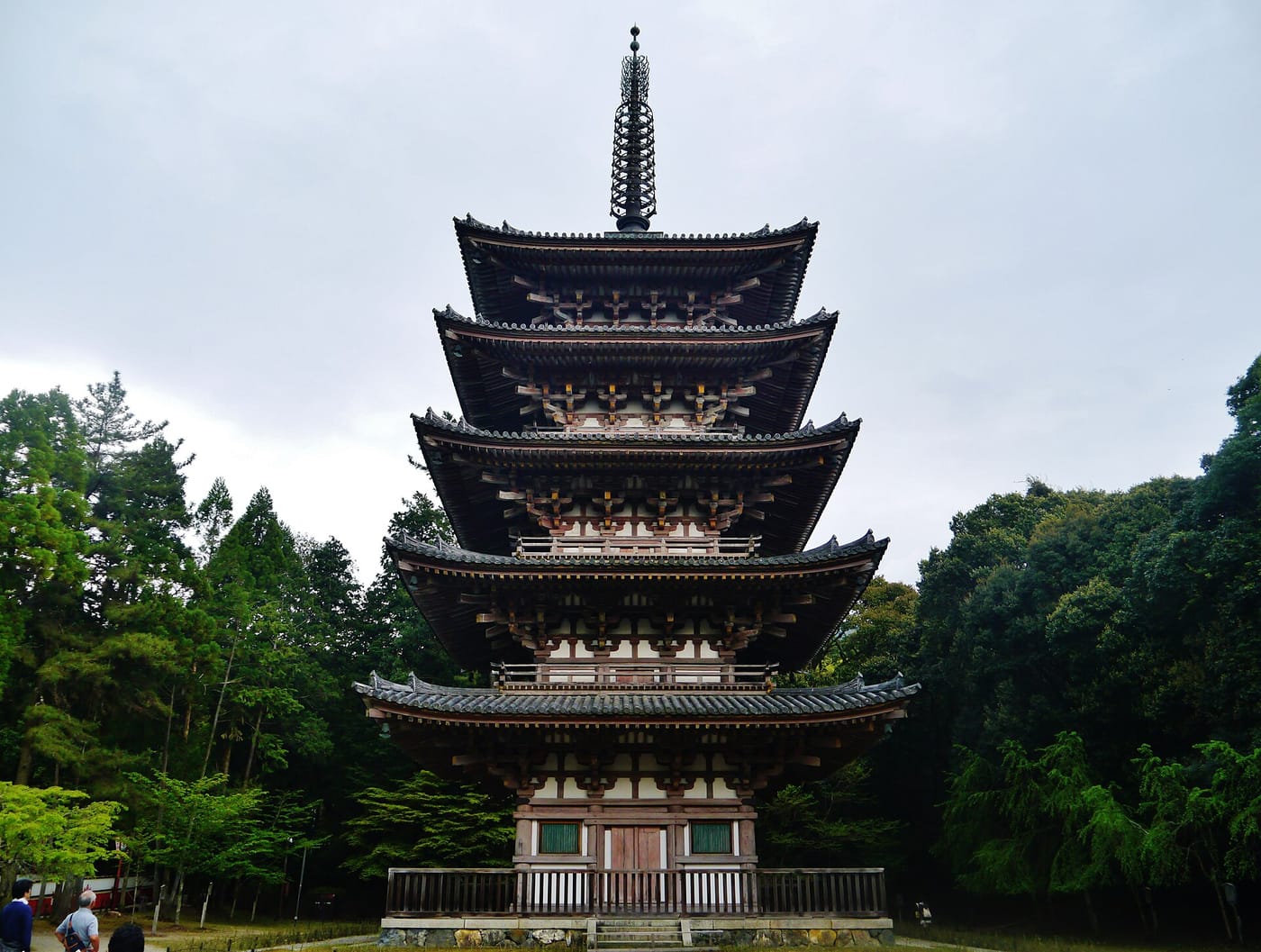 The five-storey pagoda of Daigo-ji temple in Kyoto