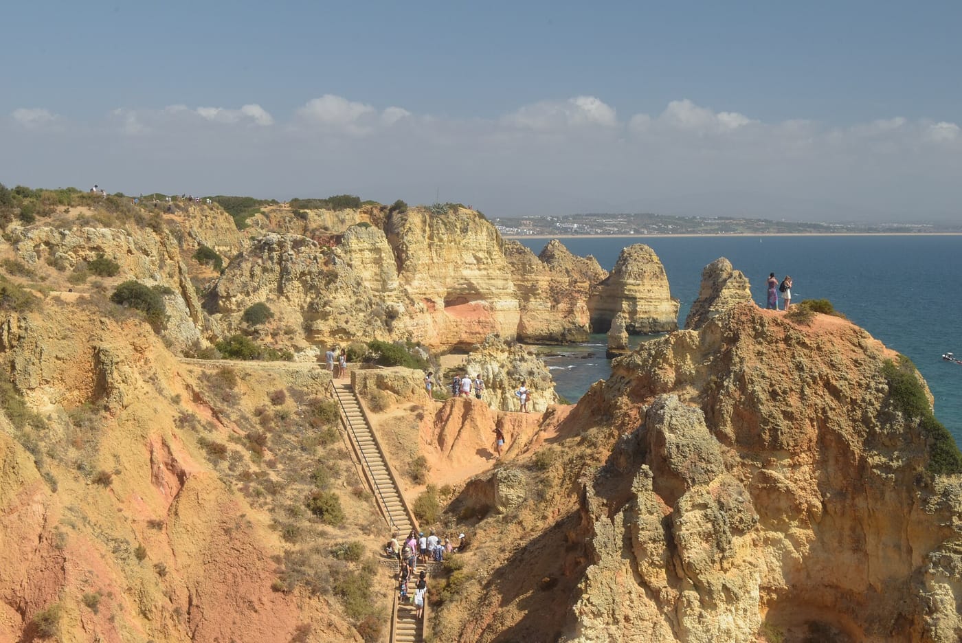 The lighthouse and cliff walk at Ponta da Piedade, Lagos