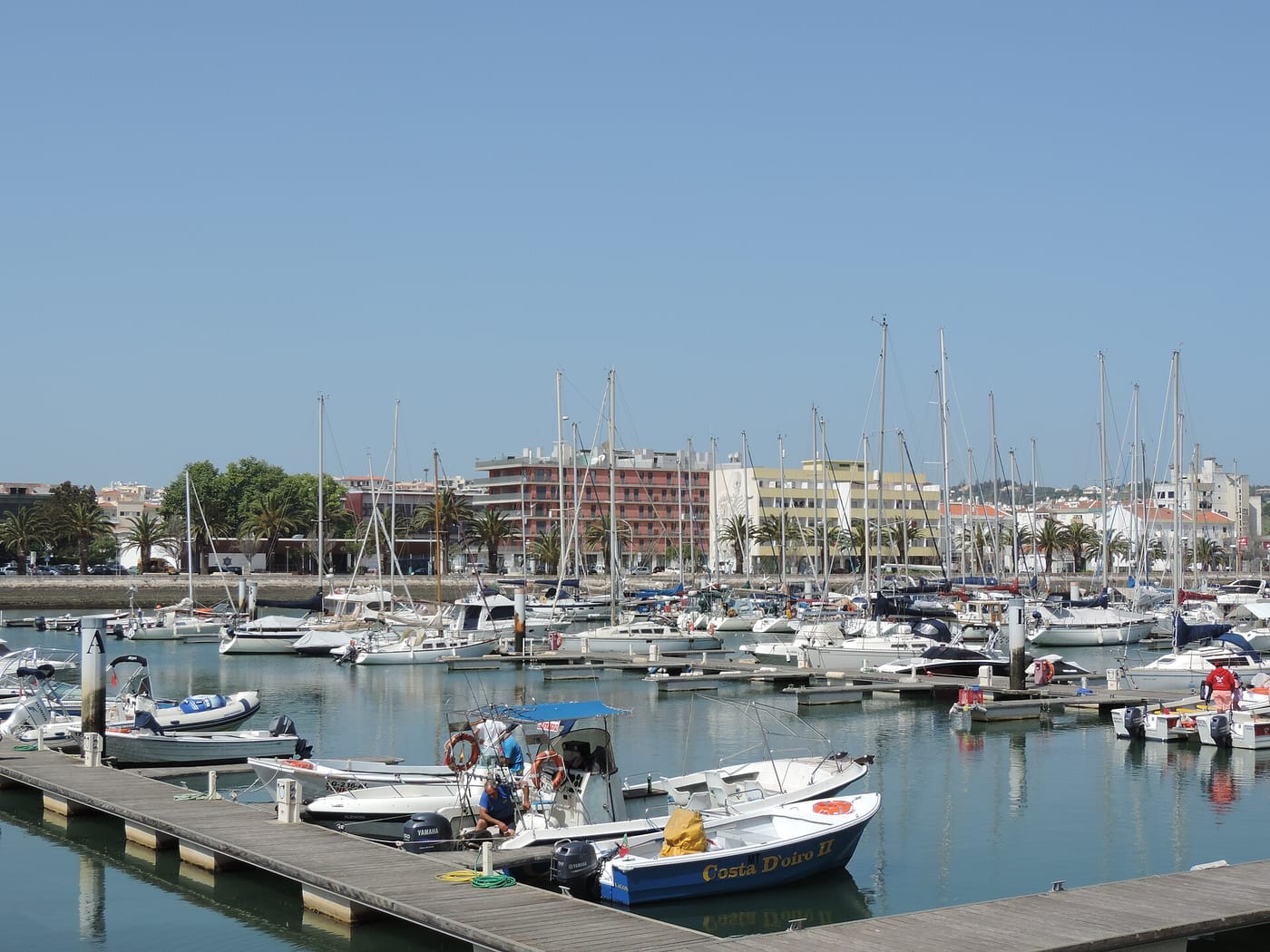Lagos marina and riverfront