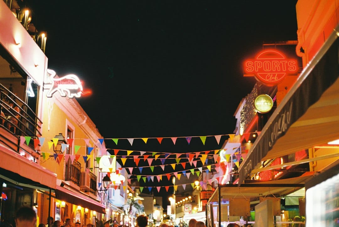 Nightlife in Lagos old town