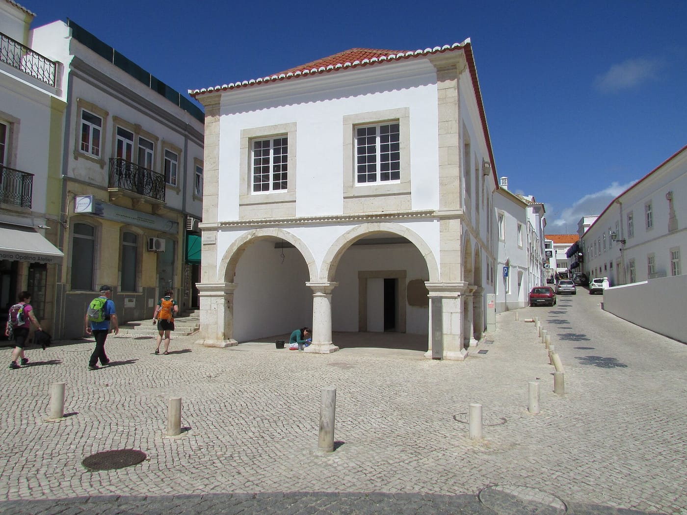 Cobbled lanes of Lagos old town