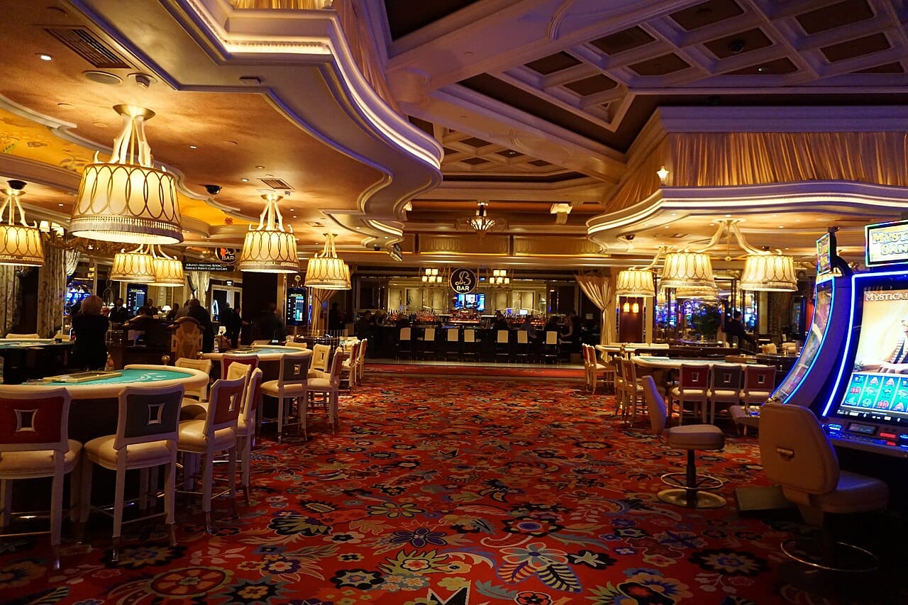 A Las Vegas casino gaming floor