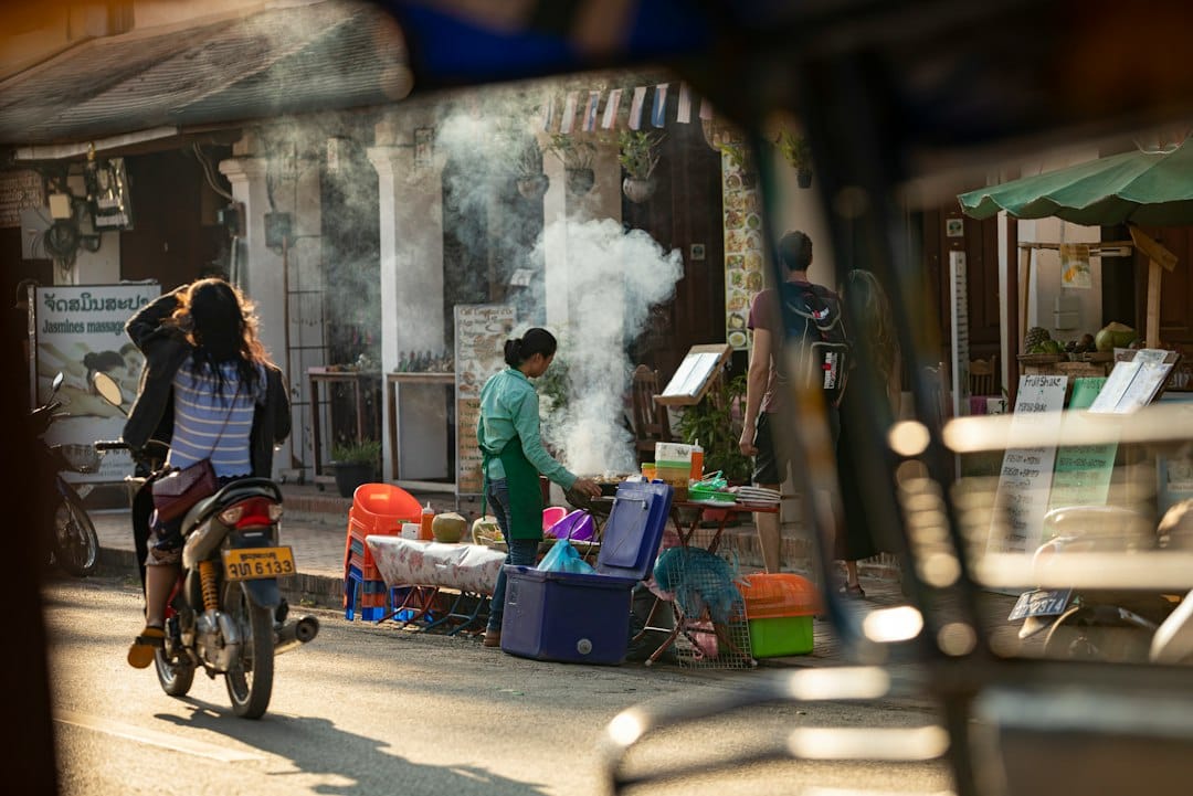 Local produce at Phosi morning market, Luang Prabang
