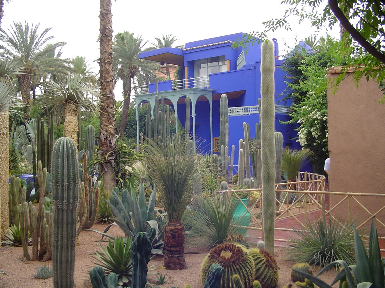 The blue villa of the Majorelle Garden, Marrakech