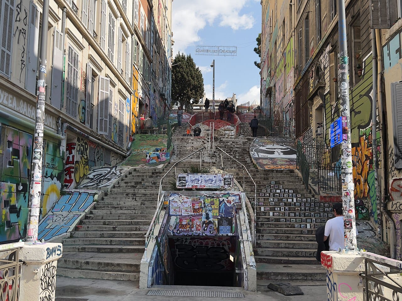 Street art at Cours Julien, Marseille