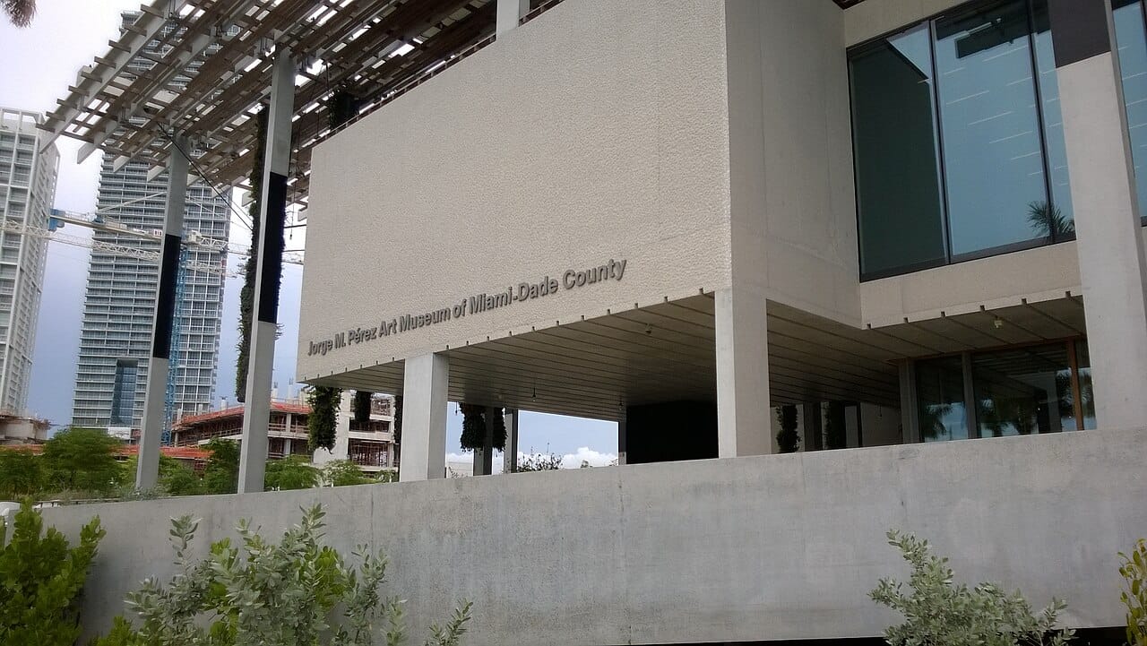 The Pérez Art Museum Miami on Biscayne Bay