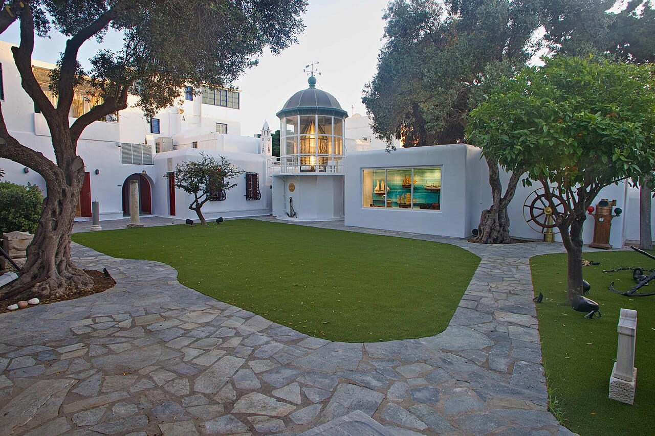 The Aegean Maritime Museum in Mykonos Town
