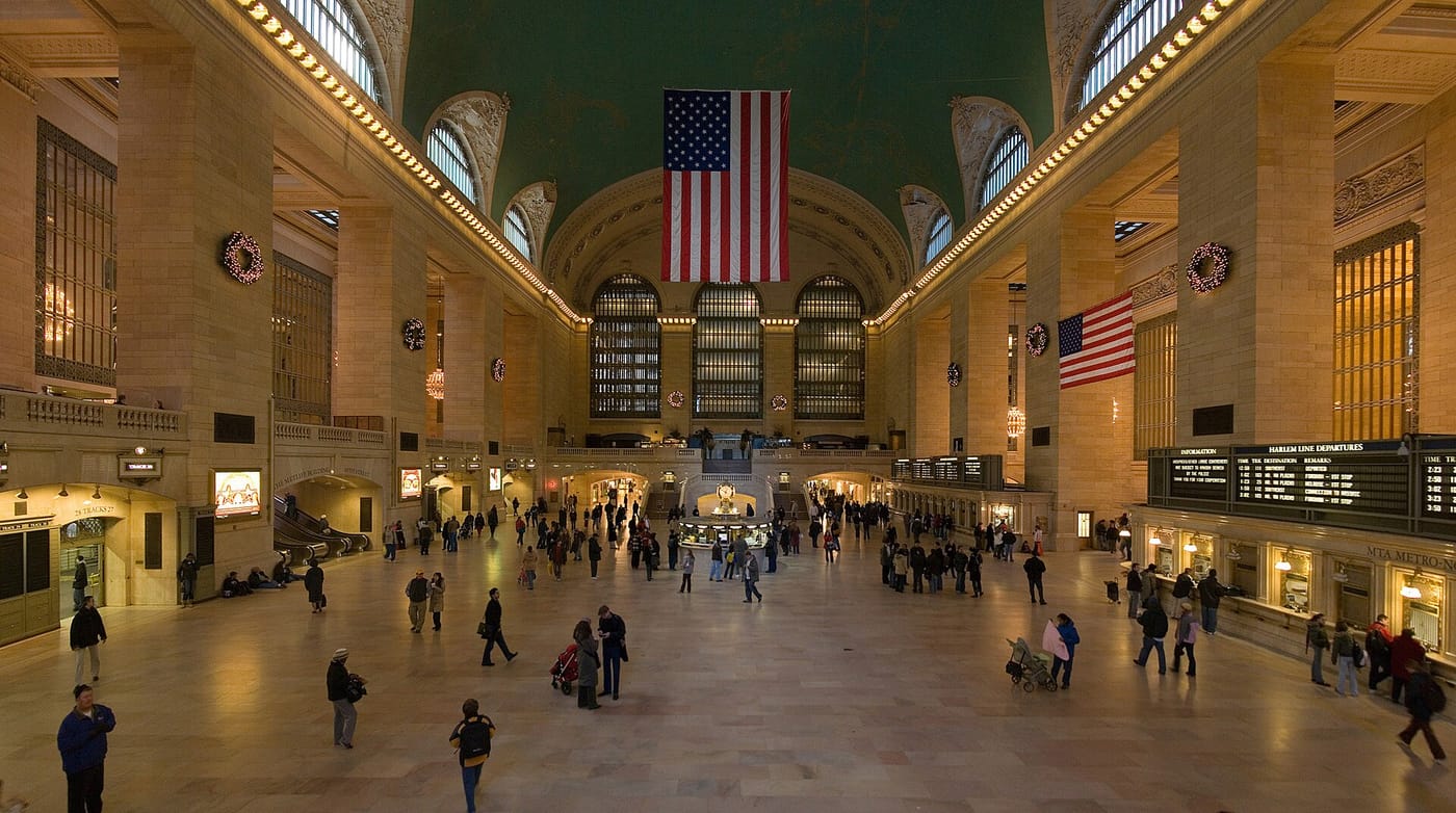 The main concourse of Grand Central Terminal in New York