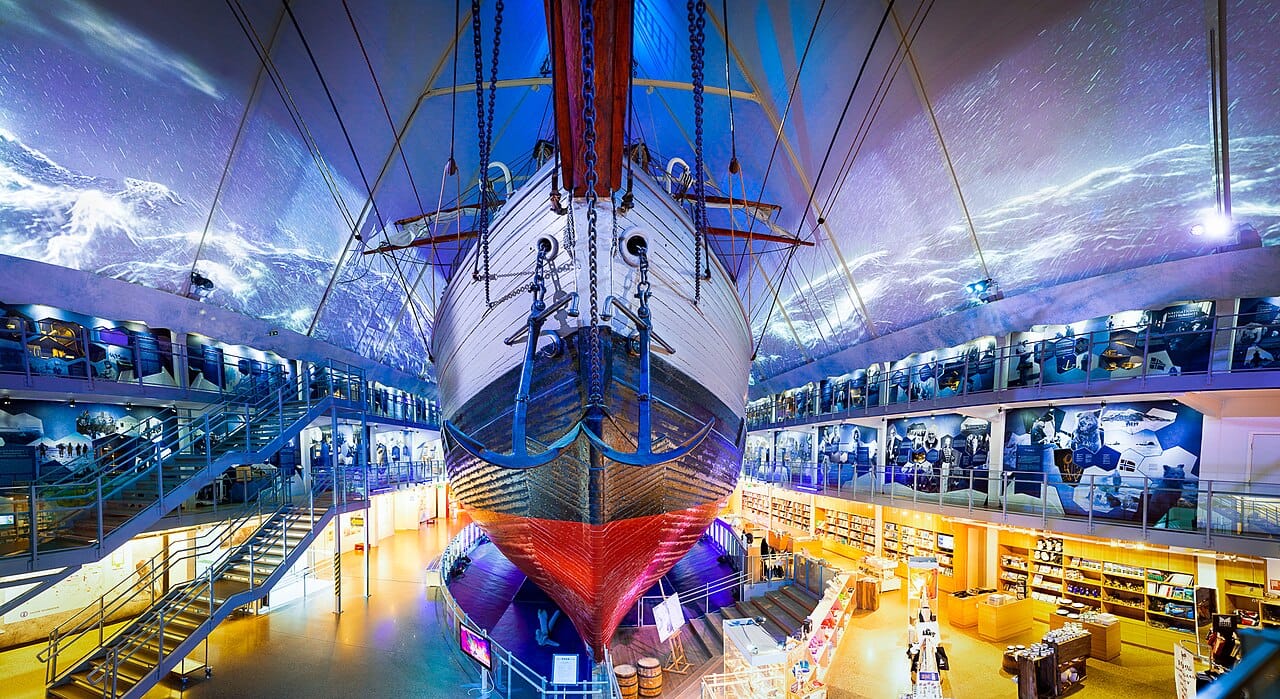 The Fram polar ship museum on Bygdøy, Oslo