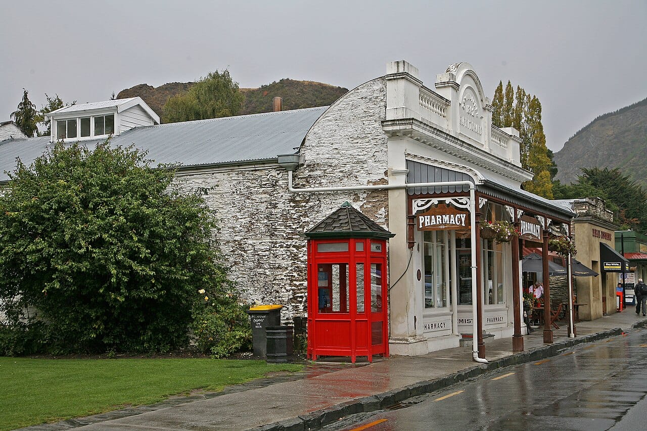 The historic gold-rush town of Arrowtown near Queenstown