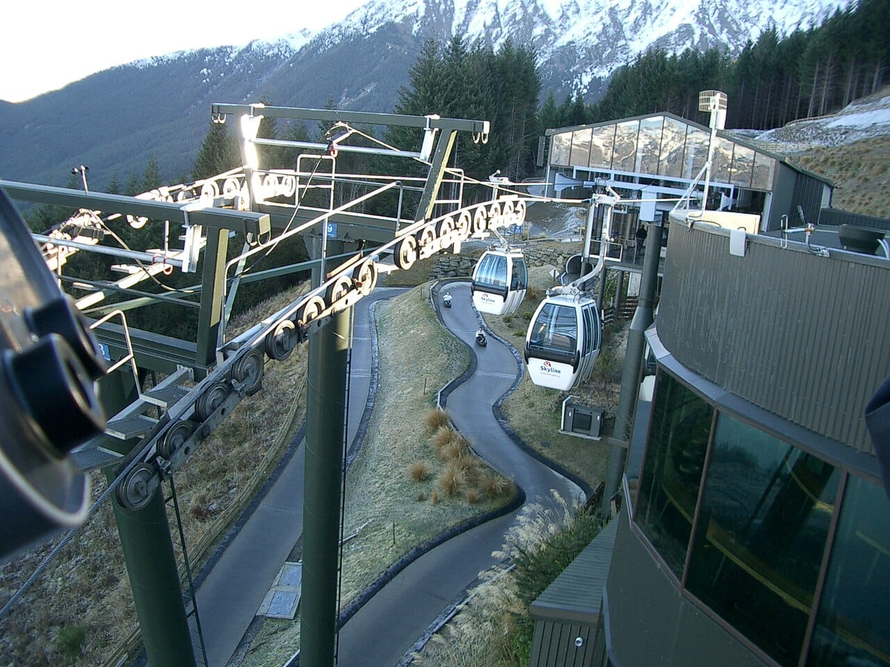 The Skyline Gondola view over Queenstown