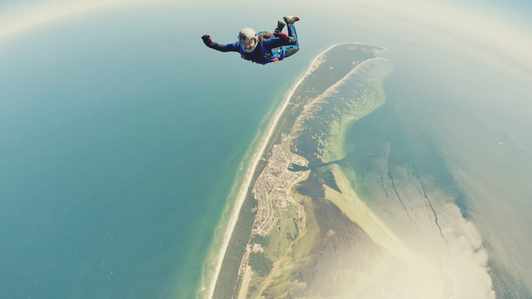 Skydiving over Queenstown and Lake Wakatipu