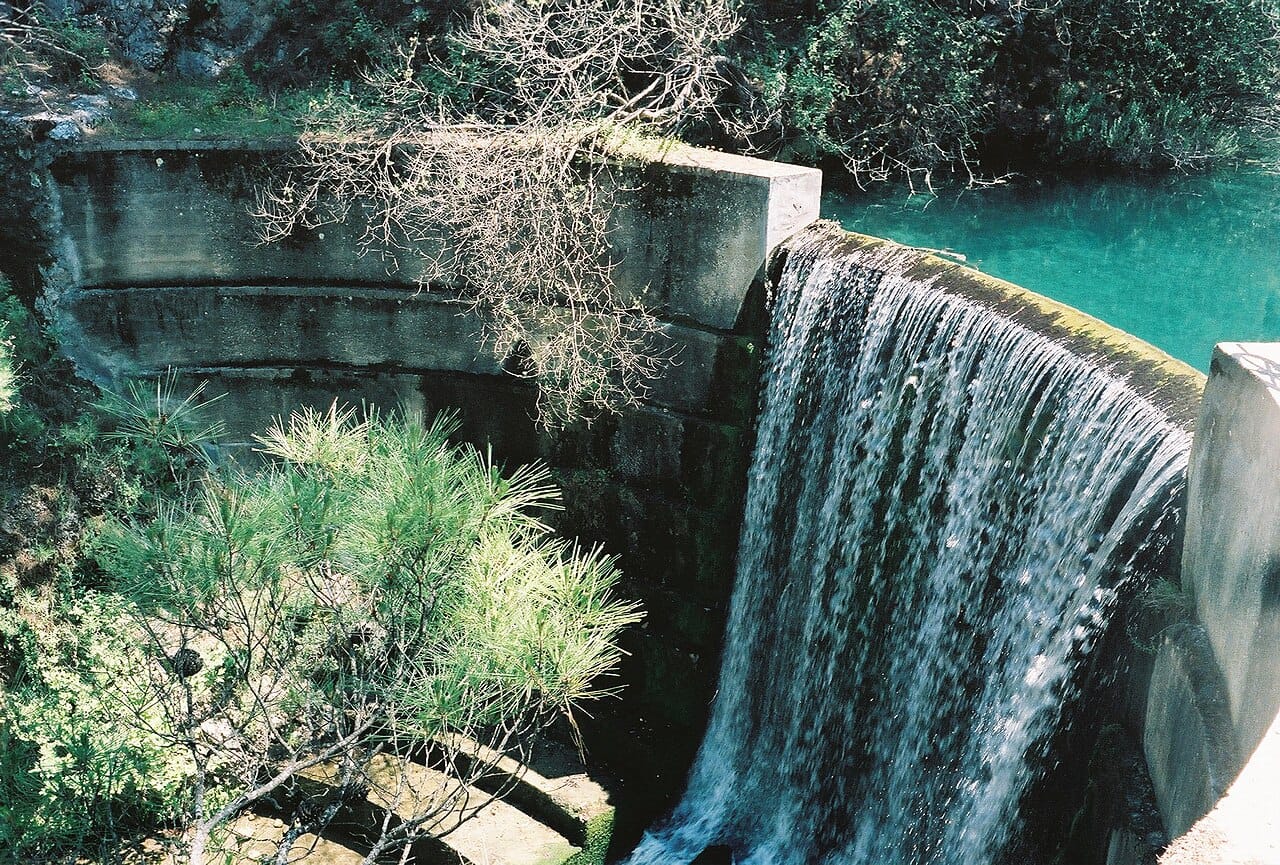 Seven Springs woodland near Kolymbia, Rhodes
