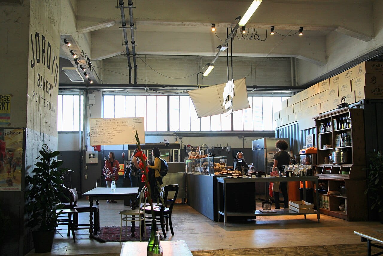 The Fenix Food Factory food hall in Katendrecht, Rotterdam