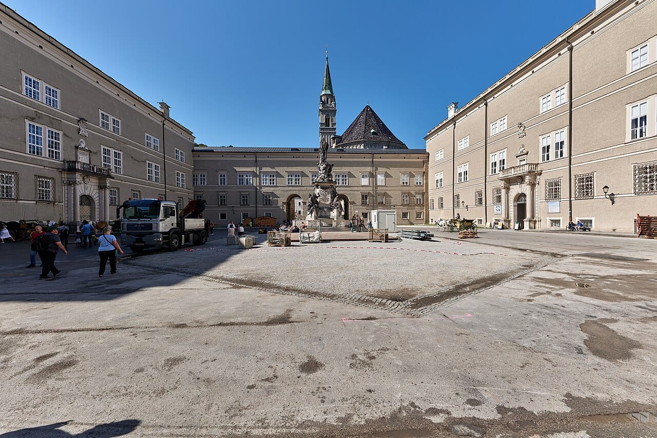 Salzburg Cathedral and Domplatz