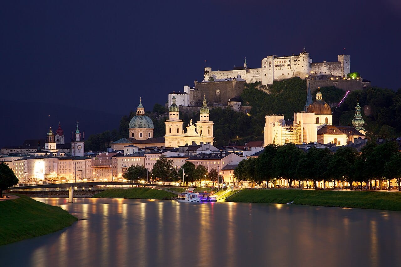 Kapuzinerberg view, Salzburg