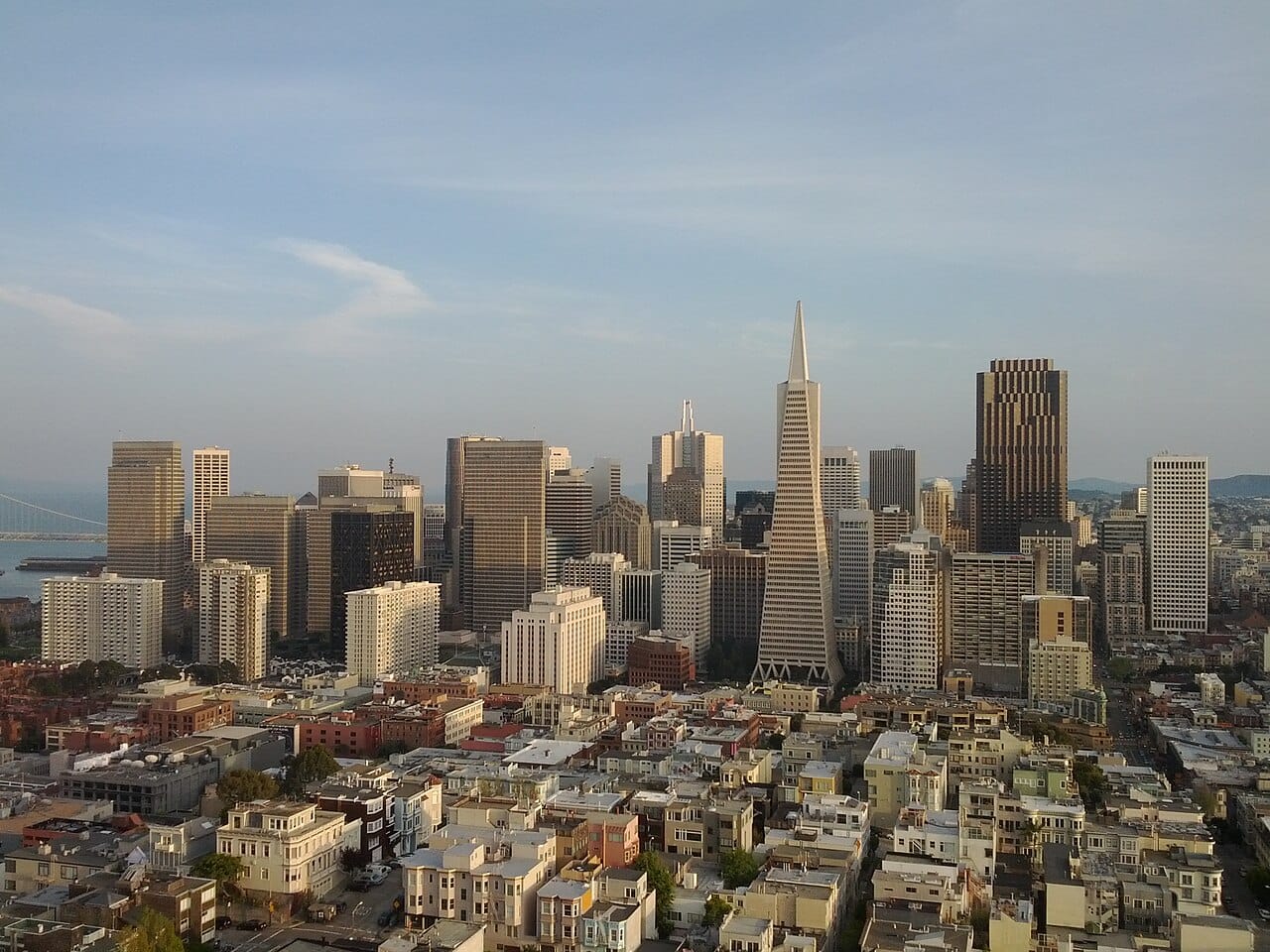 Coit Tower and North Beach, San Francisco