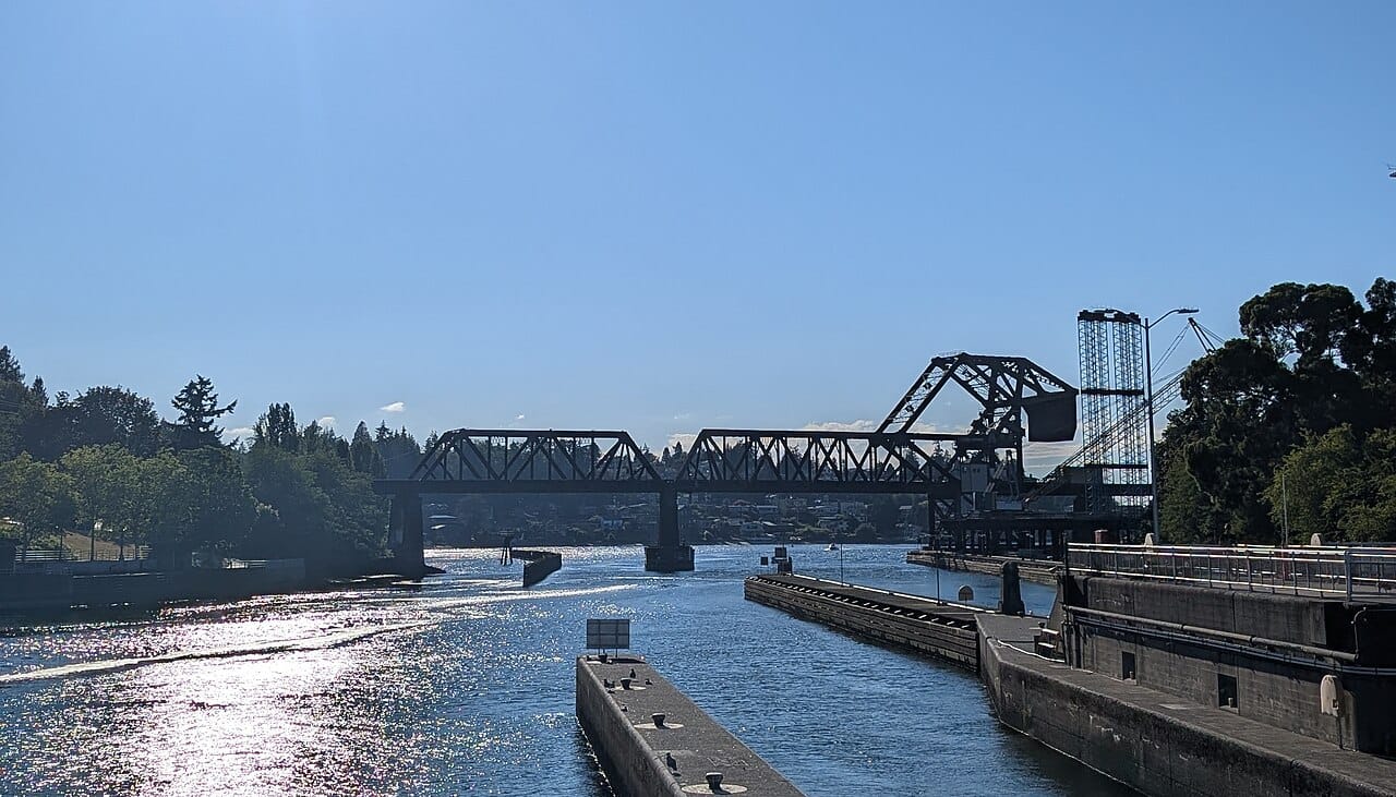 The Ballard Locks in Seattle