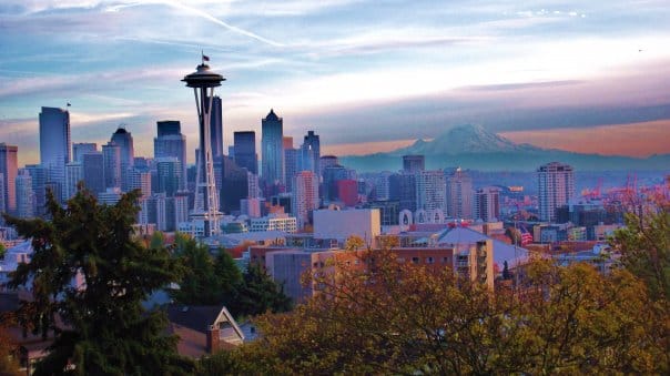 The Seattle skyline from Kerry Park