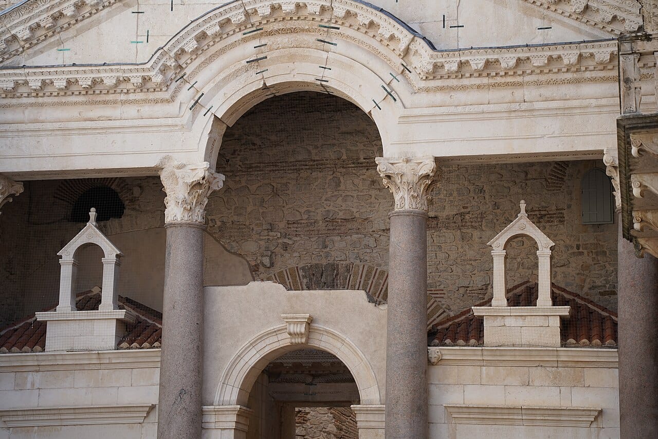 The Peristyle of Diocletian's Palace, Split