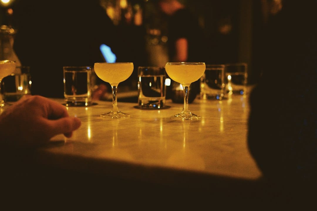 A bar-lined street in Surry Hills, Sydney