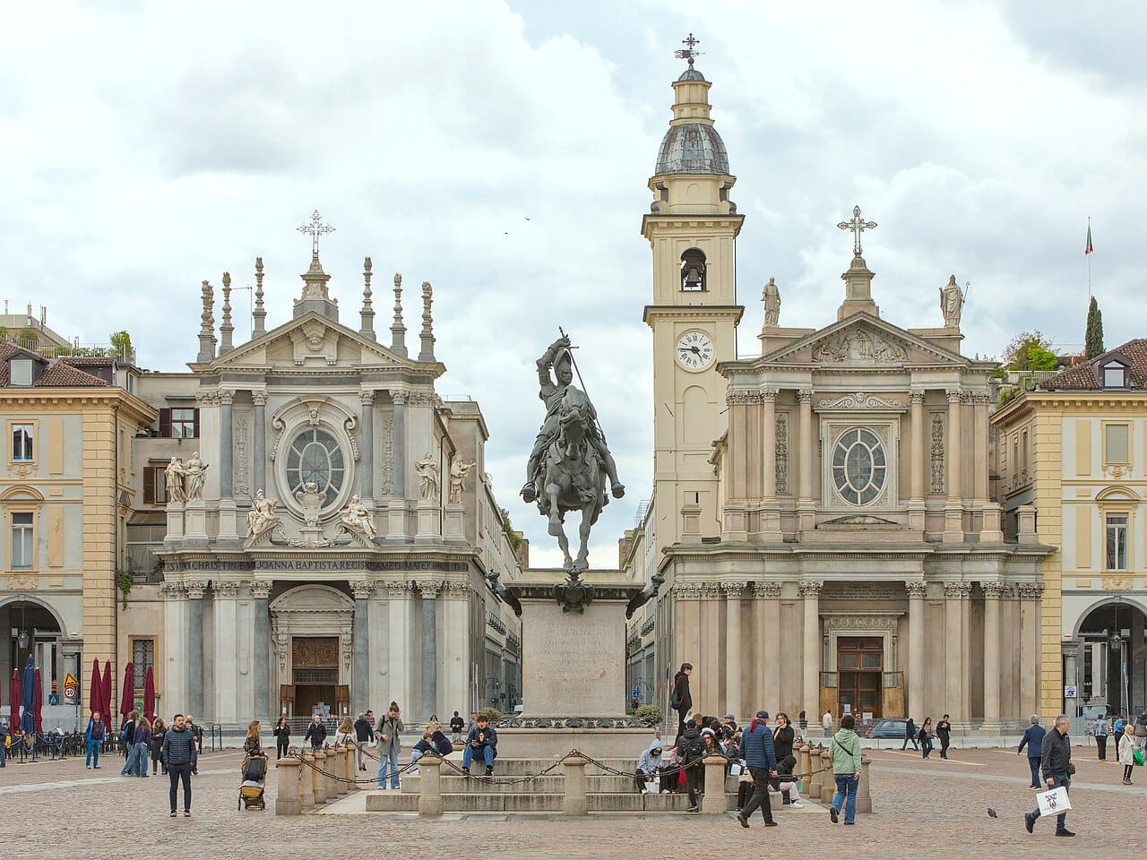 Streets of Via Roma & Piazza San Carlo, Turin