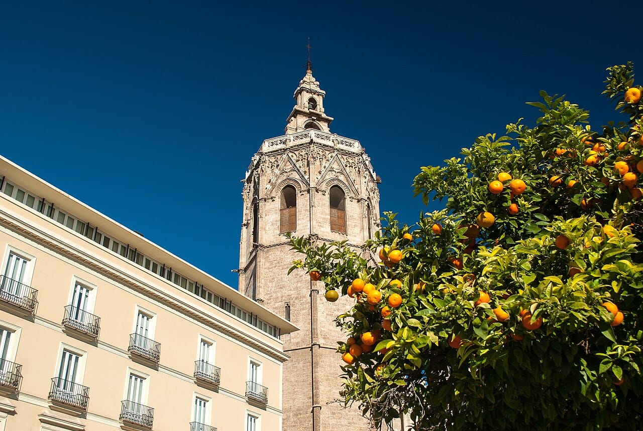 Valencia Cathedral and the Miguelete tower