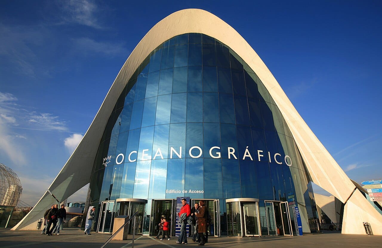 The Oceanogràfic aquarium, Valencia